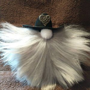 Gnome Little Cowboy Stands 5" T X 4 1/2" W